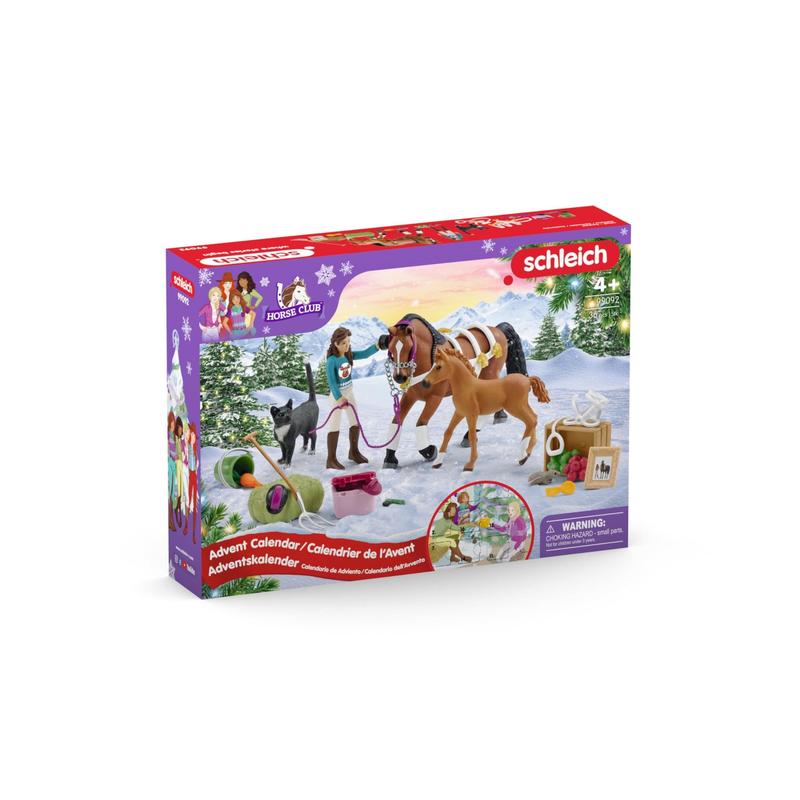schleich HORSE CLUB アドベントカレンダー Calendário do Advento Schleich Horse Club com acessórios - Livros